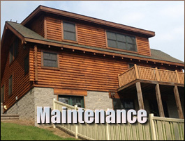  Peachland, North Carolina Log Home Maintenance
